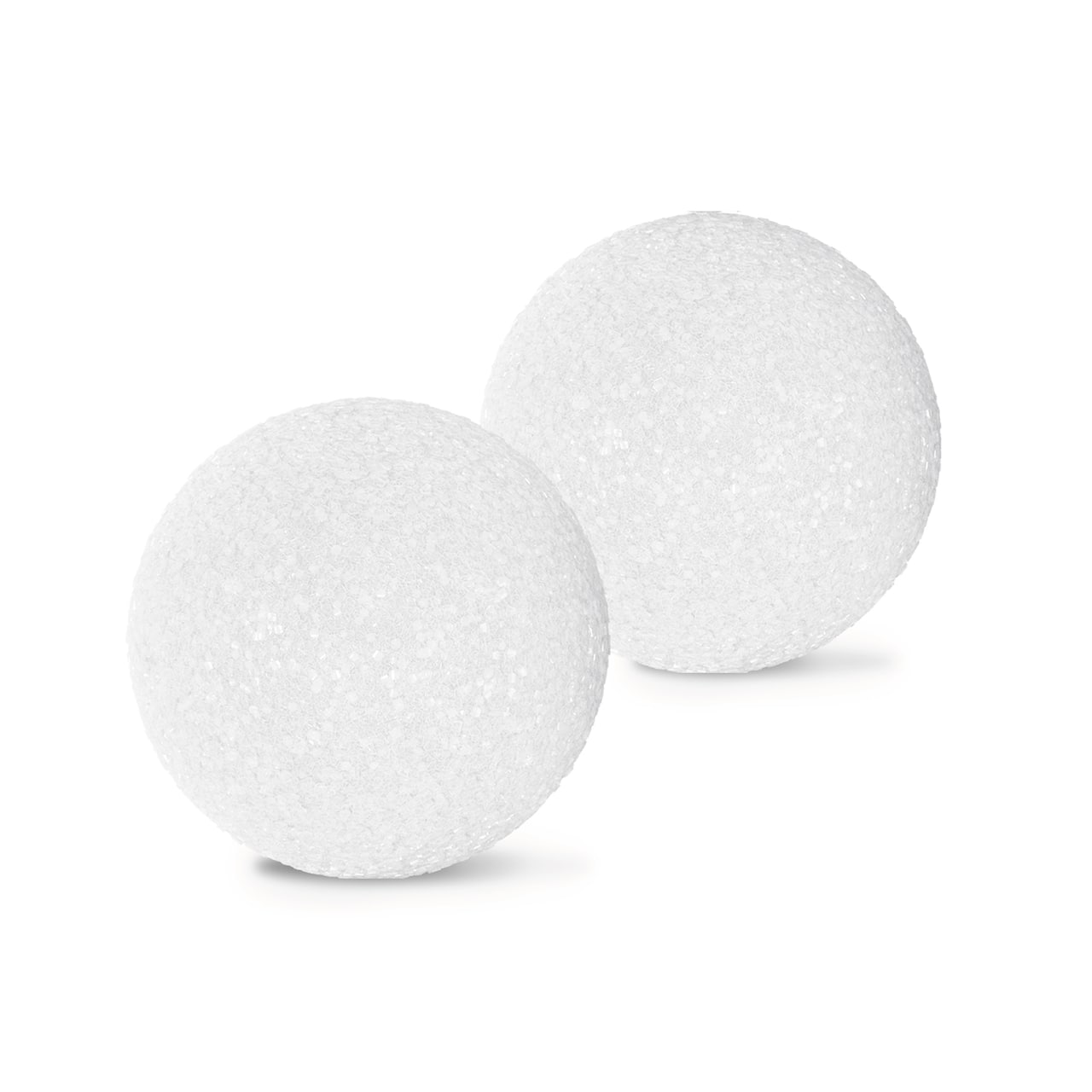 24 Packs: 2 ct. (48 total) FloraCraft® CraftFōM Balls White, 2.3"